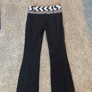 Lululemon flare cut pants